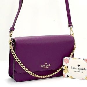 KATE SPADE Madison Small Flap Crossbody bag
RIPE PLUM COLOR